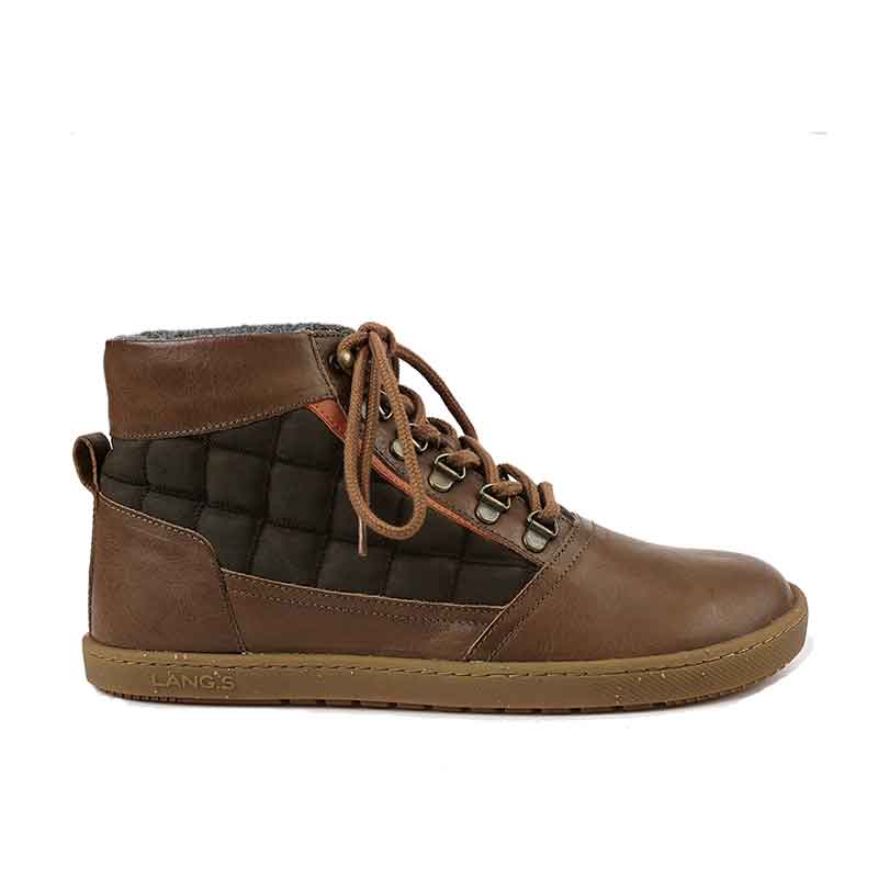 Tikki Lang.S Adults Boot Granite - Brown, outer side view.