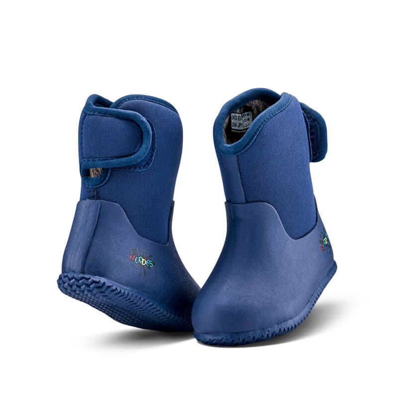 Pair of Muddies Waterproof Boots - Bellweather Blue.