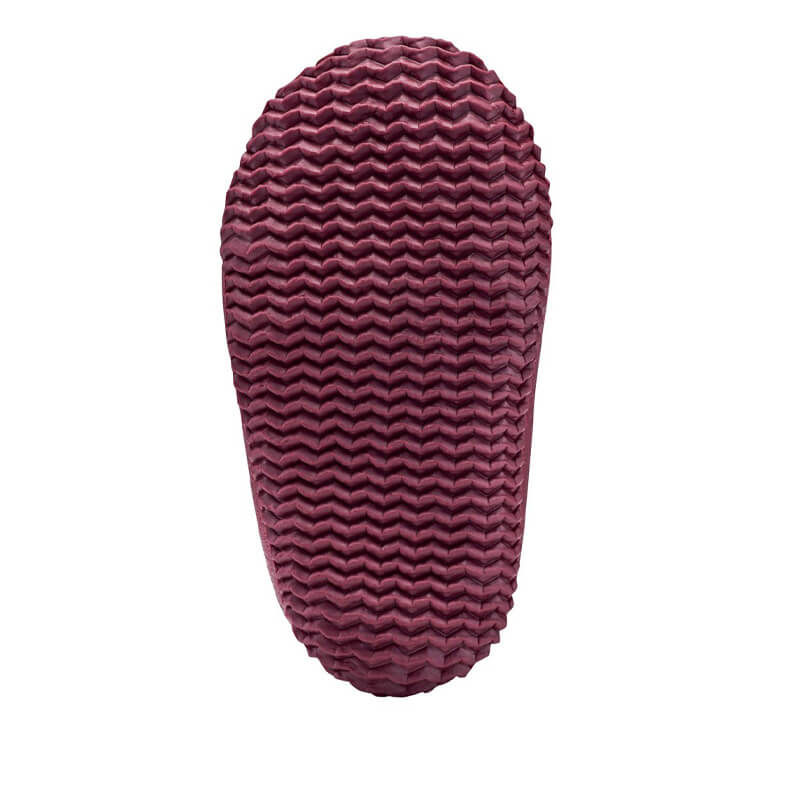 Muddies Waterproof Boot - Tawny Red, sole view.