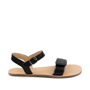 Tikki Women's Sandal Hera - Black, outer side view.