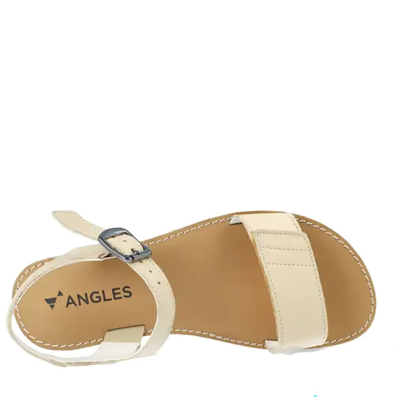 Angles Women's Sandal Hestia - Beige. top view