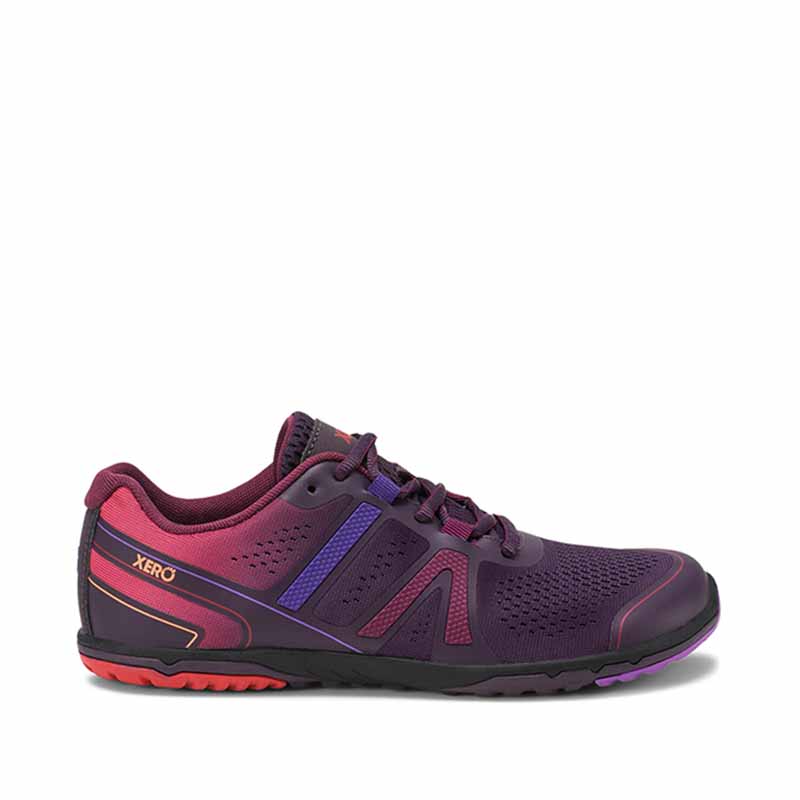 Xero Women's Trainer HFS II - Gradient Purple, outer side view.