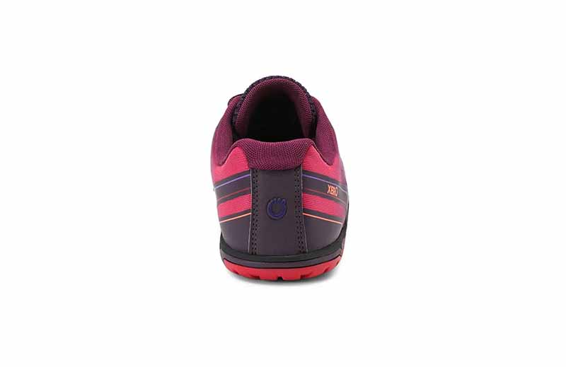 Xero Women's Trainer HFS II - Gradient Purple, rear view.
