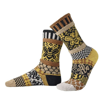 Solmate Adults Socks - Honey Bee