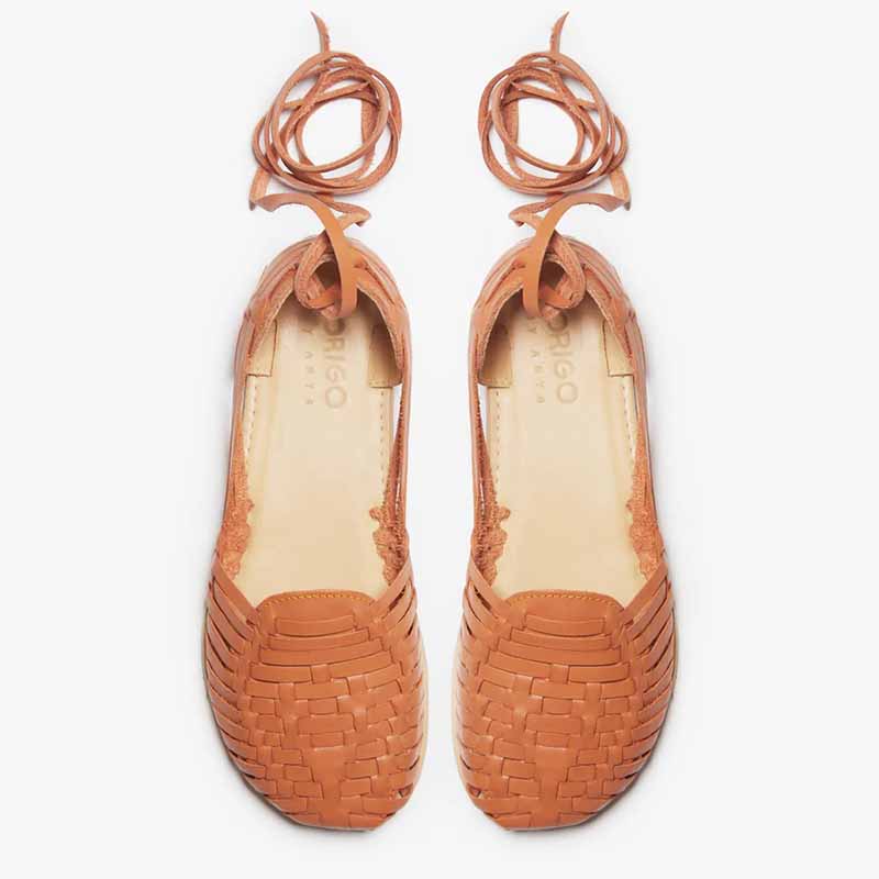 Origo Women's Huarache Slip-On By Anya - Toffee