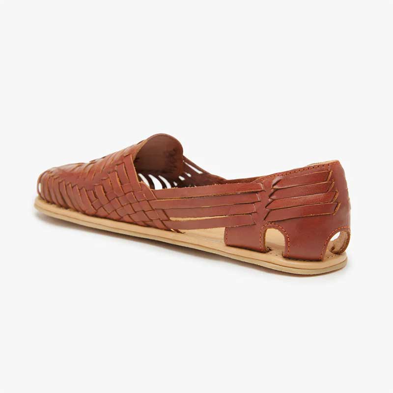 Origo Women's Huarache Slip-On Wide By Anya - Cinnamon