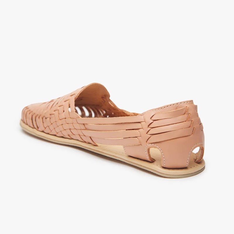 Origo Women's Huarache Slip-On Wide By Anya - Tan