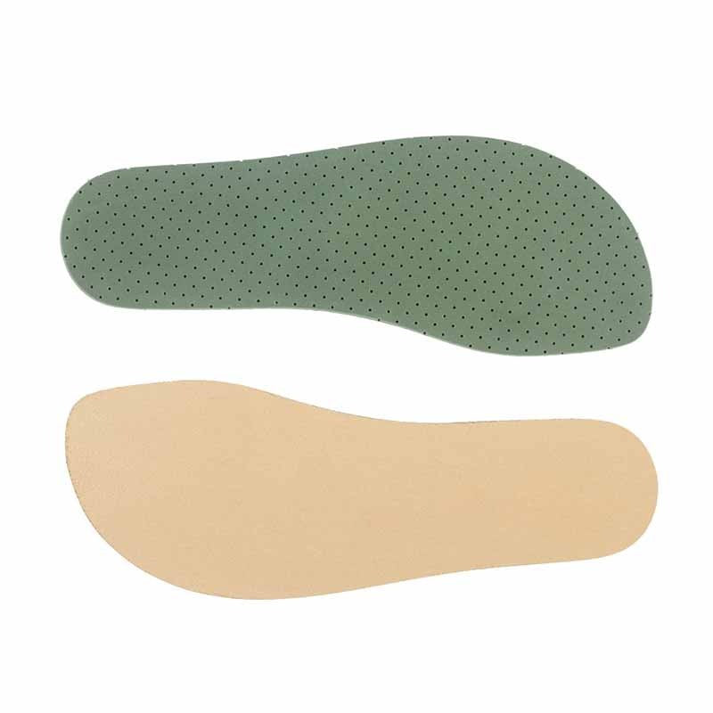 Peerko Adults Insoles - All Season, top and bottom view.