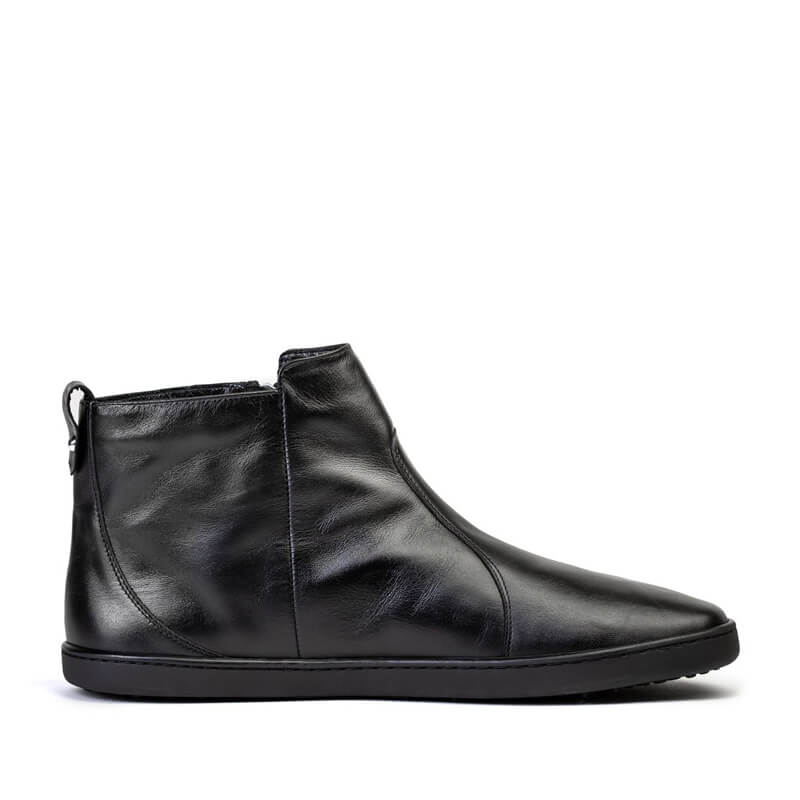 Shapen Women's Ivy 2.0 Ankle Boot - Black, inner side view.