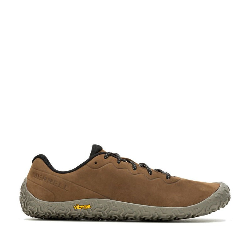Merrell Men's Vapor Glove 6 Shoe - Leather Earth, outer side view.