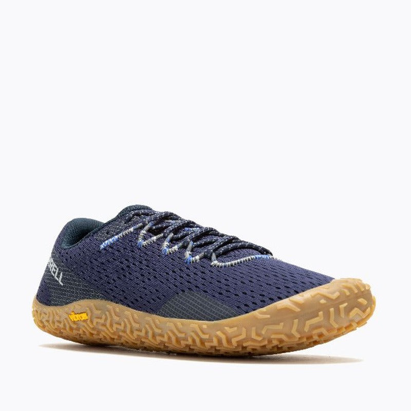 Merrell Men's Vapour Glove 6 Shoe - Sea, angled view showing outer side and front.