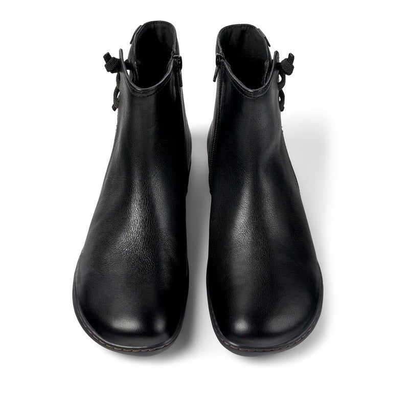 Camper Ladies Peu Ankle Boots All Black | Zero Drop Boots