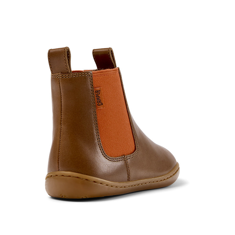 Camper Kids Peu Chelsea Boots - Brown
