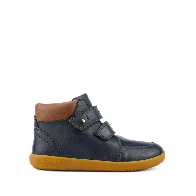 Bobux Kid+ Timber Boot - Navy, outer side view