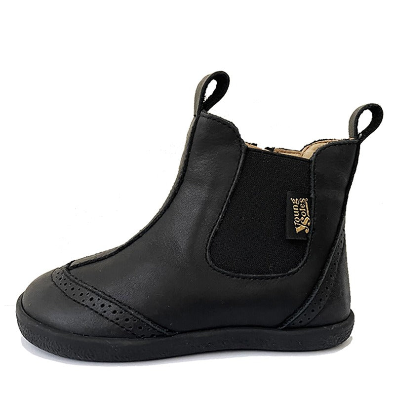 Young Soles Kids Chelsea Boots Logan - Black