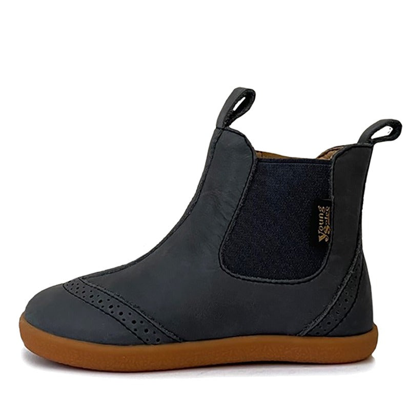 Young Soles Kids Chelsea Boots Logan - Navy