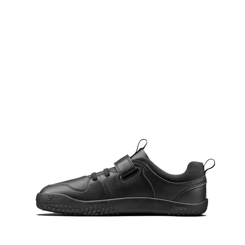 Vivobarefoot Kids Vegan School Shoes Ludo - Obsidian