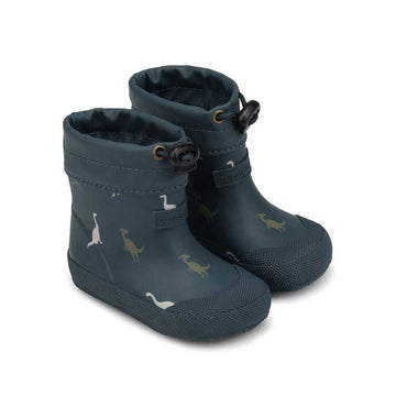 Bundgaard Toddler Wellies Malik - Navy Dino