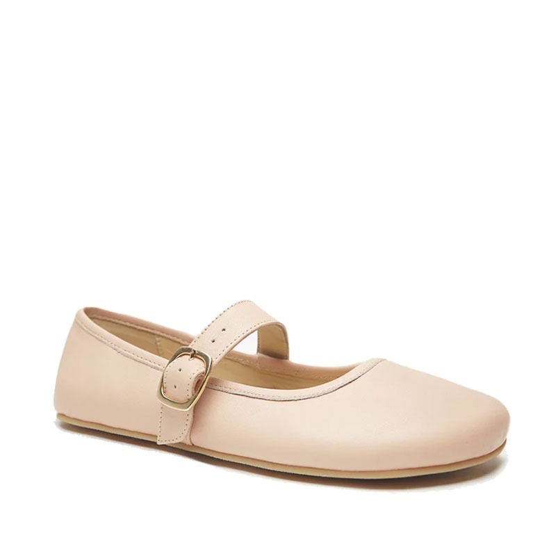 Origo Women's Classic Mary Jane Shoes - Beige