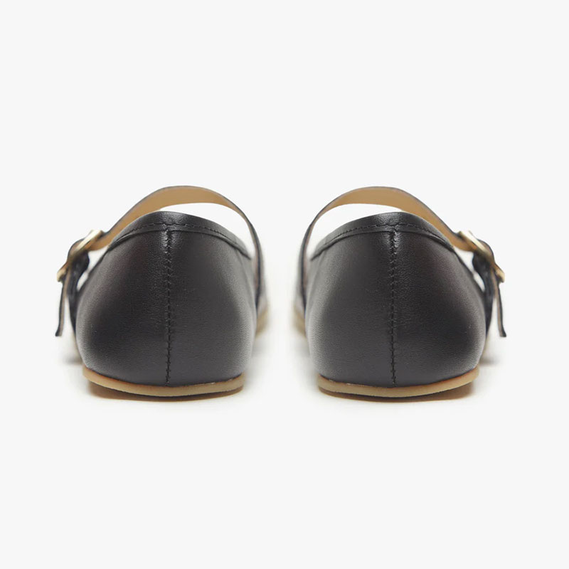 Origo Women's Classic Mary Jane Shoes - Black