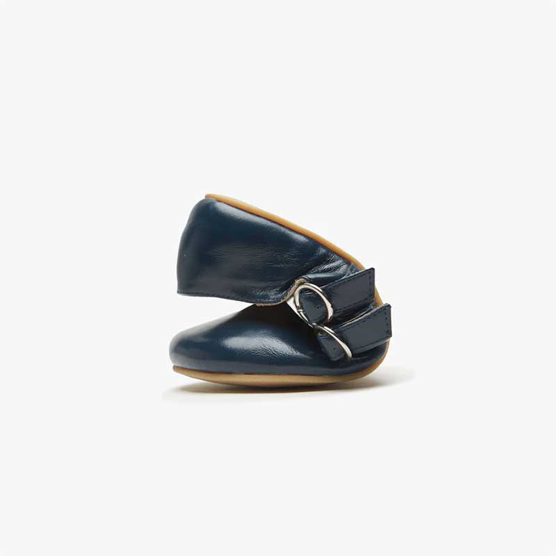 Origo Women's Double Strap Mary Jane Shoes - Patent Teal