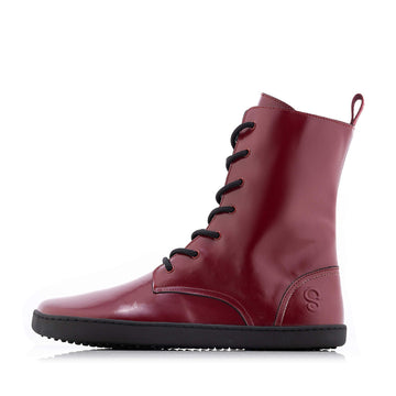 Shapen Adults Maverick Combat Boots - Bordeaux