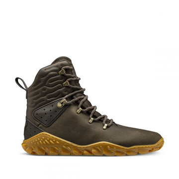 Vivobarefoot Men's Boot Tracker Forest ESC - Bracken, outer side view.
