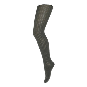 MP Denmark Kids Wool Rib Tights Dusty Ivy