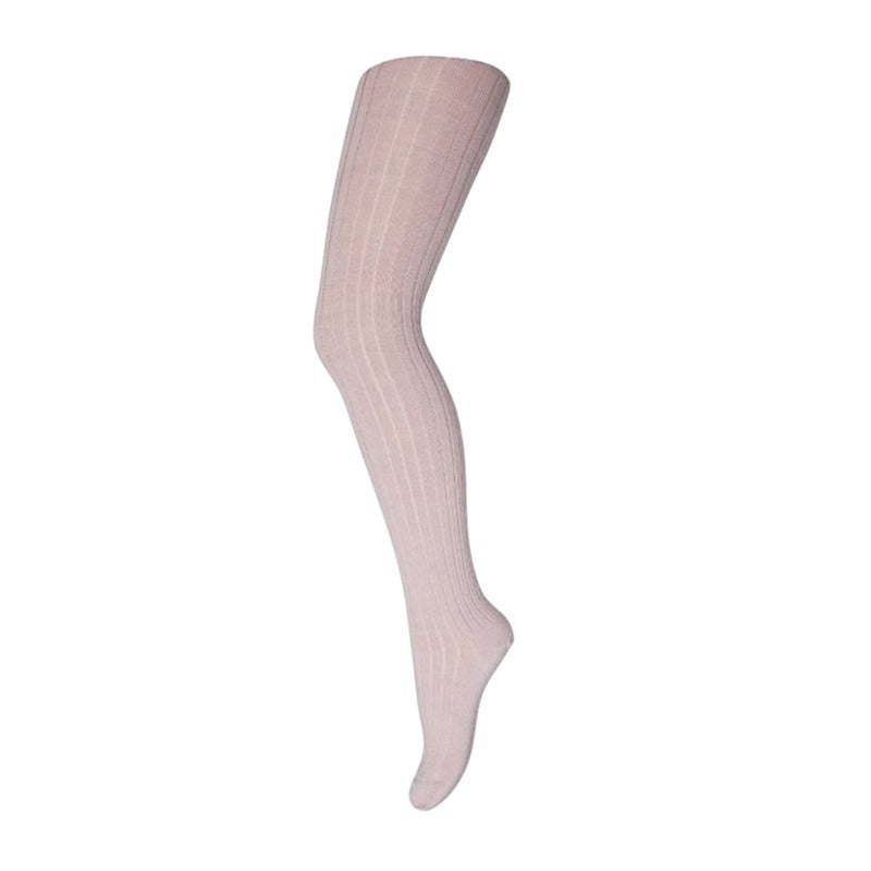 MP Denmark Wool Rib Tights - Wood Rose