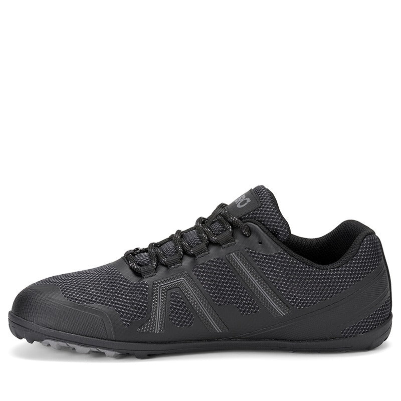 Xero Men's Waterproof Trail Shoe Mesa Trail - Black, inner side view.