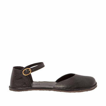 El Naturalista Barefoot Bare Sandal - Black, outer side view.
