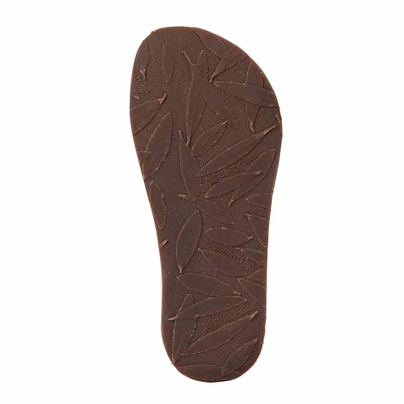 El Naturalista Barefoot Bare Sandal - Black, sole view.