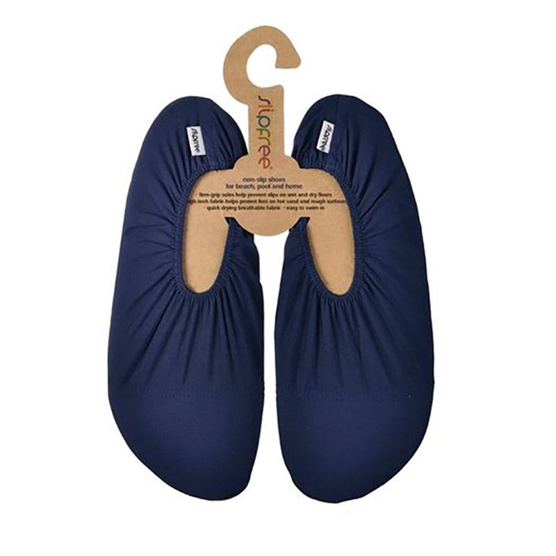 Slipfree Junior Navy Pool Shoes