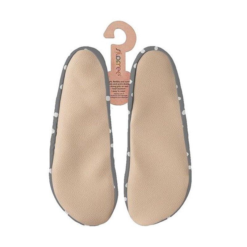 Slipfree Junior Nebula Pool Shoes, sole view.