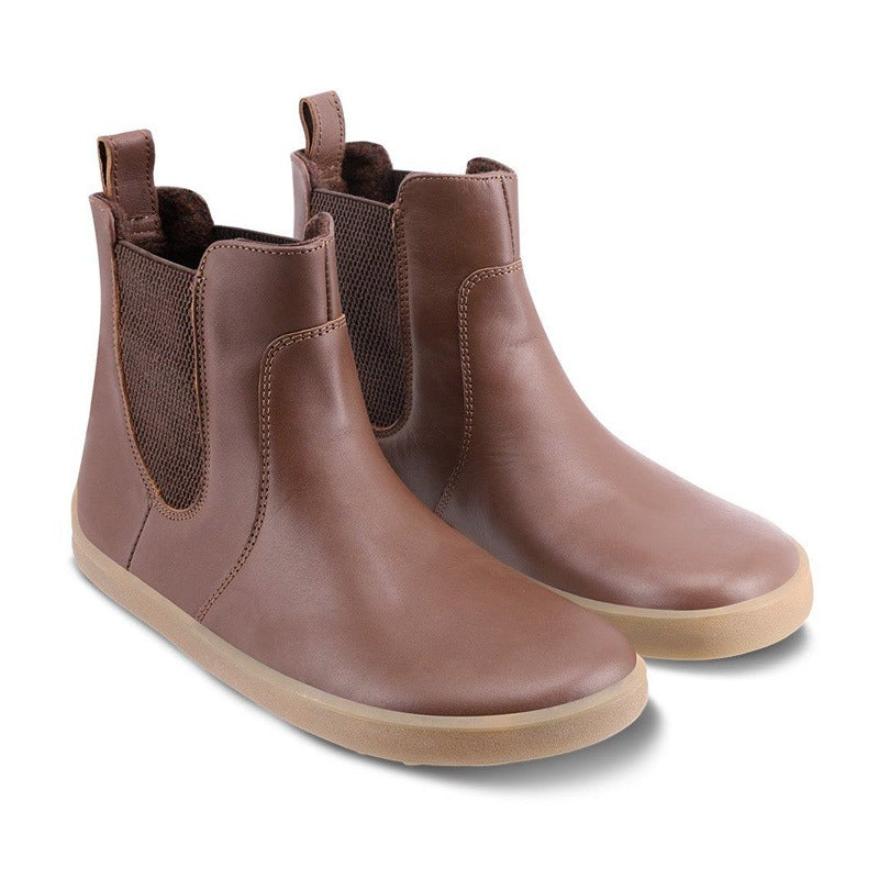 Pair of Be Lenka Adults Boots Entice Neo - Dark Brown, angled side view