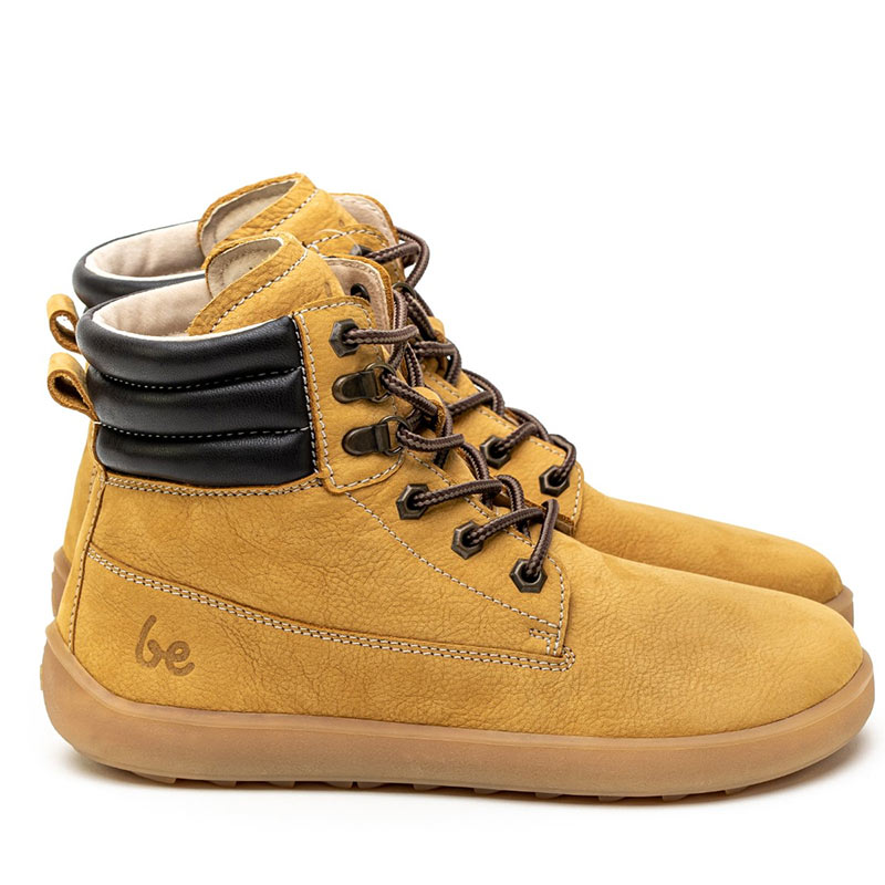 Pair of Be Lenka Adults Boots Nevada Neo - Mustard, outer side view