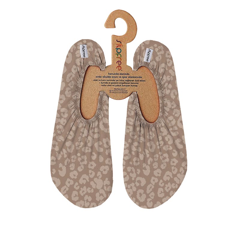 Slipfree Junior Leopard Pool Shoes (0)