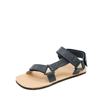 Zeazoo Kids Sandal Olymp - Crazy Blue, angled view showing outer side and front.