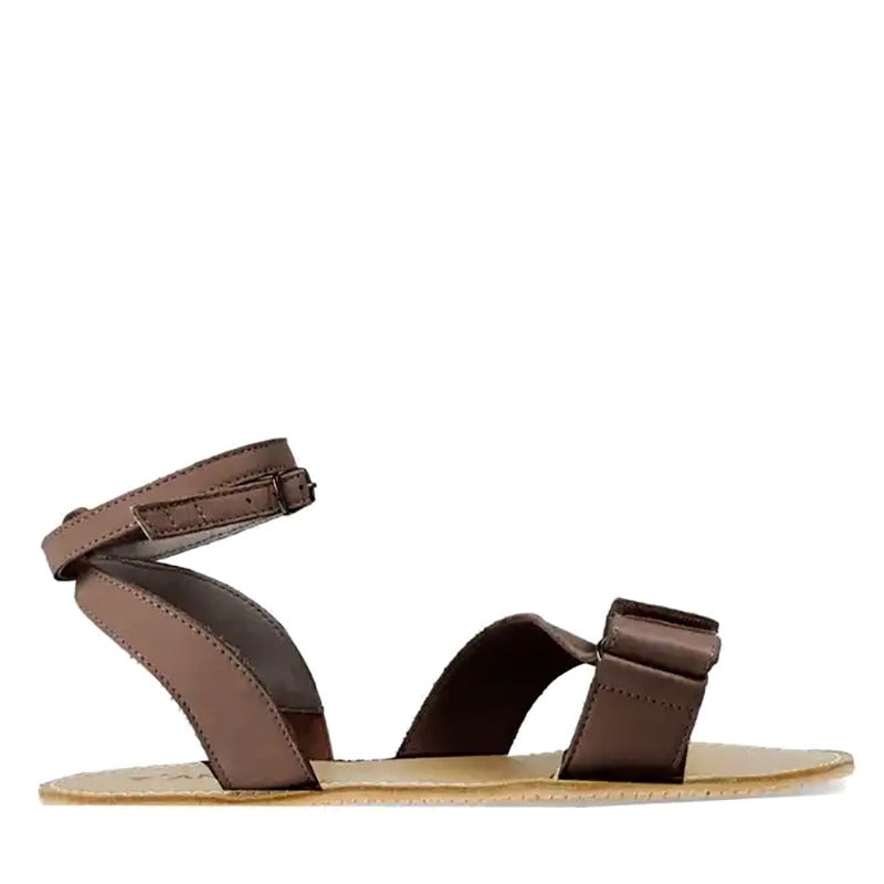 Angles Women's Leather Sandal Penelope - Brown, side view