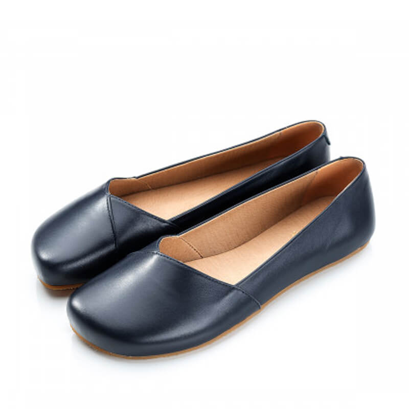 Shapen Women's Peony Ballet Flats - Navy