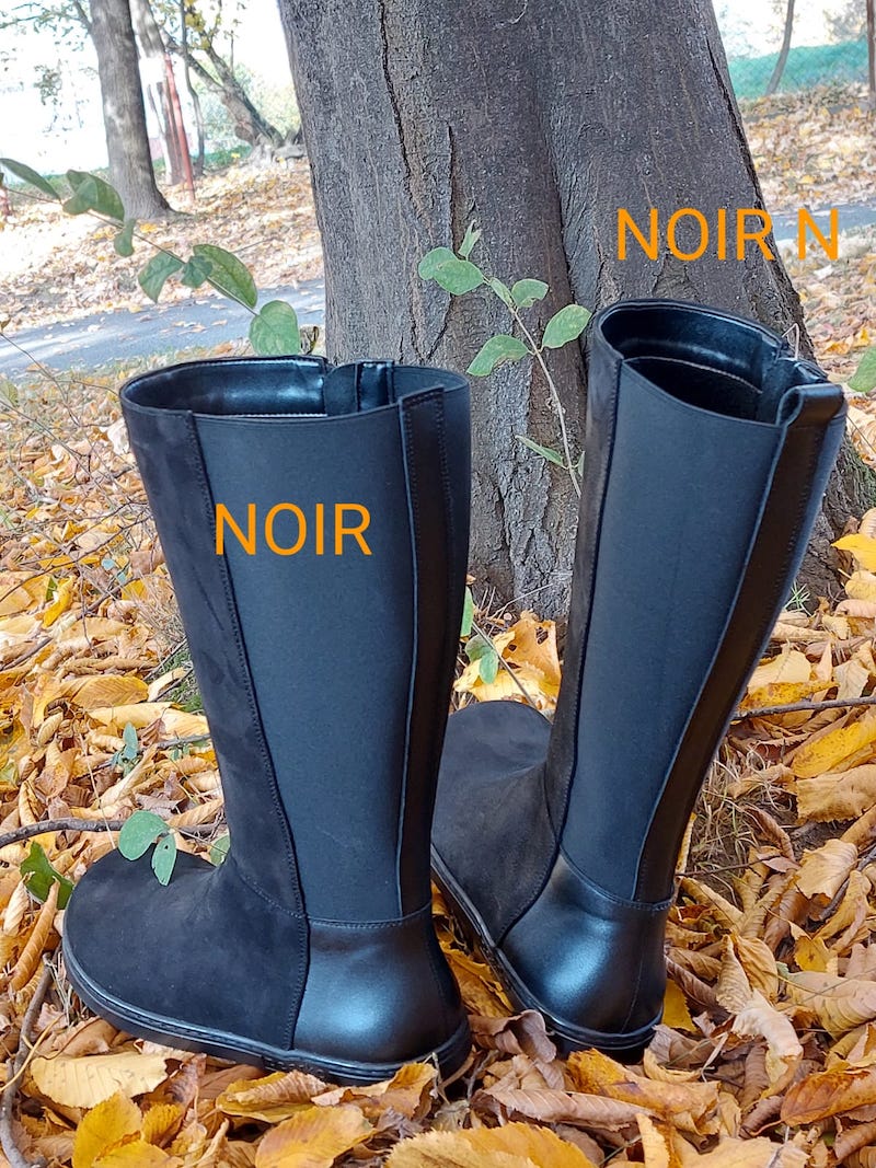 Peerko Women's Boots Regina - Black (Wider Calf)