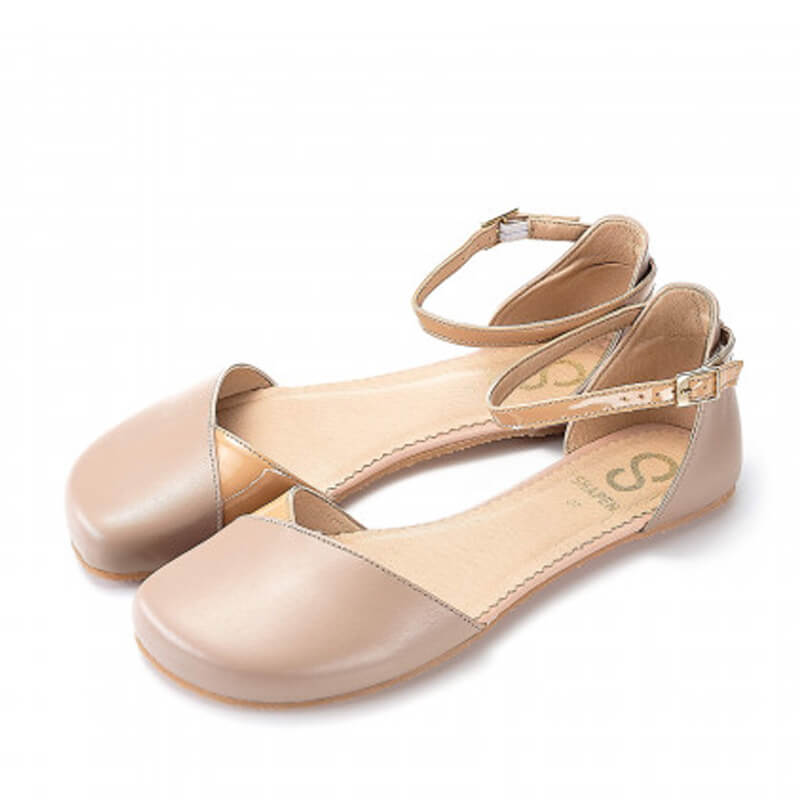 Shapen Poppy Sandals Beige (1)