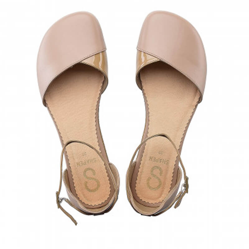 Shapen Poppy Sandals Beige (2)