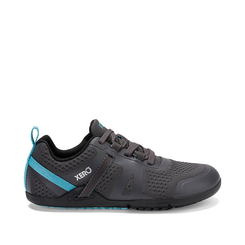 Xero Women's Athletic Shoe Prio Neo - Asphalt Blue, outer side view.