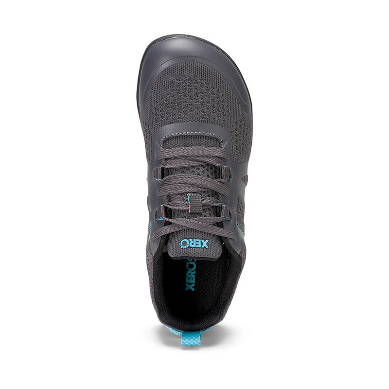 Xero Women's Athletic Shoe Prio Neo - Asphalt Blue, top view.
