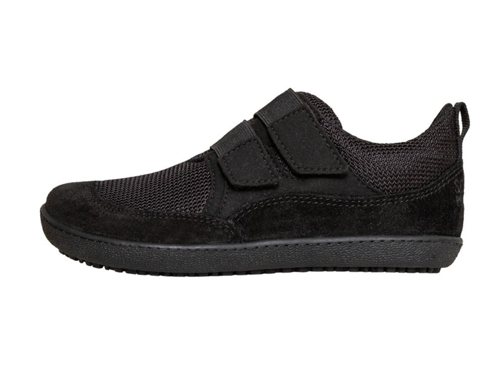 Sole Runner Kids Puck Trainers - Black