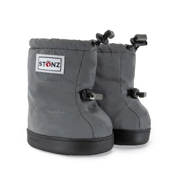 Stonz Puffer Booties - Reflective Silver