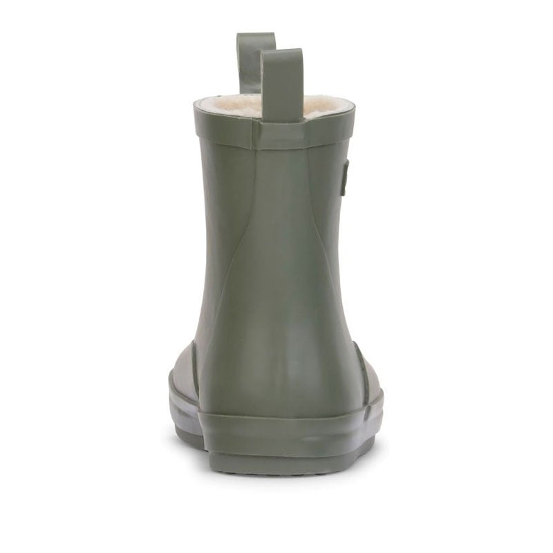 Bundgaard Kids Welly Rain - Army, rear view.