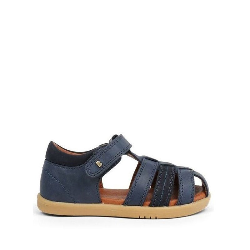 Bobux Roam Sandal - Navy, outer side view