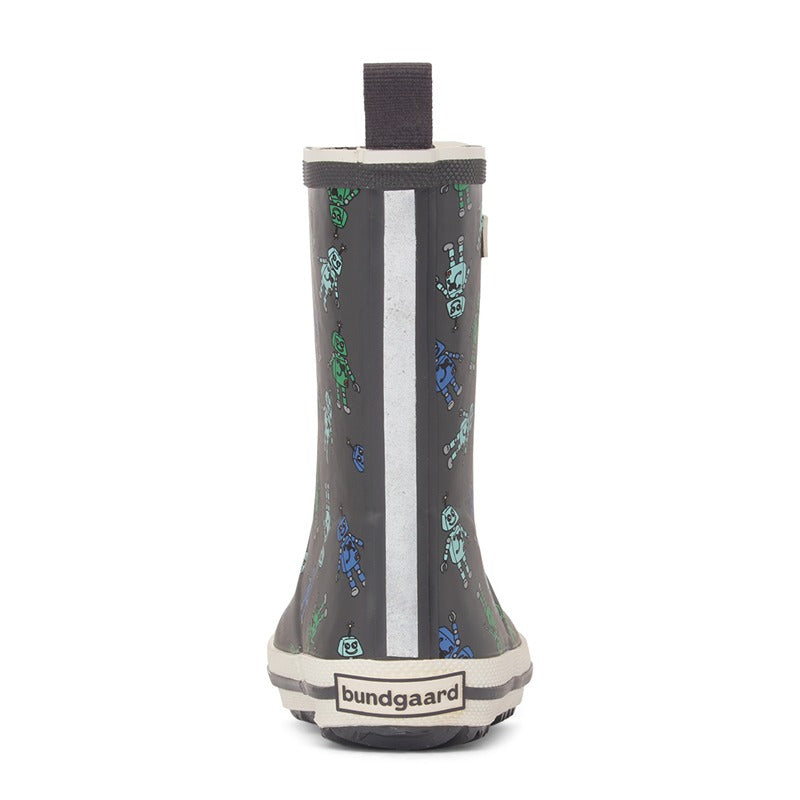 Bundgaard Kids Wellies Classic Charly High Winter - Robots